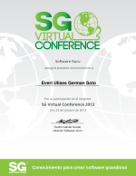 SG Virtual Conference 2013